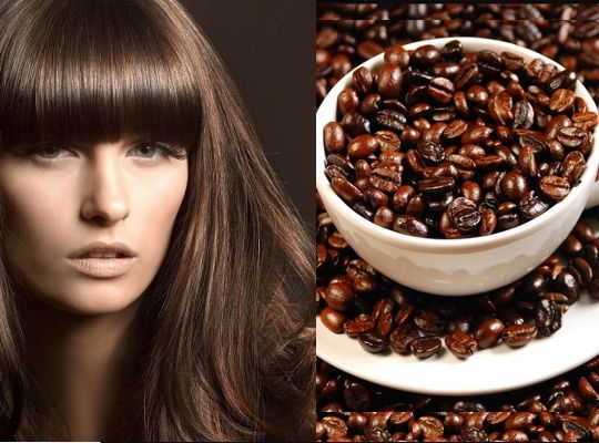 цвет волос темный кофе