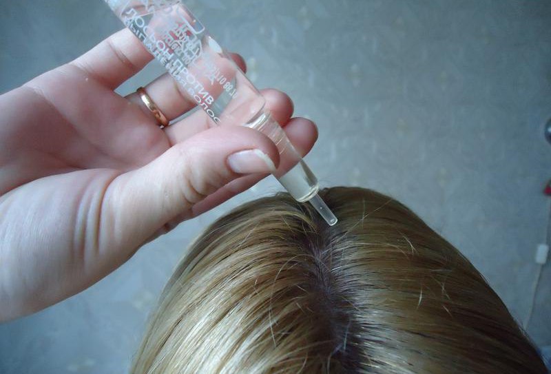 Как пользоваться ампулами против выпадения волос