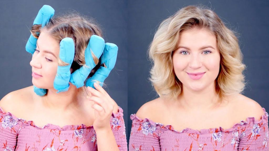 Как завить волосы без плойки