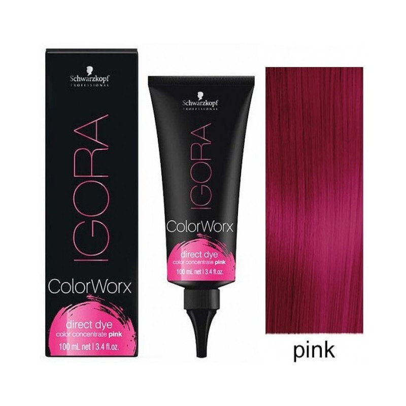 Краска для волос нежно розовая